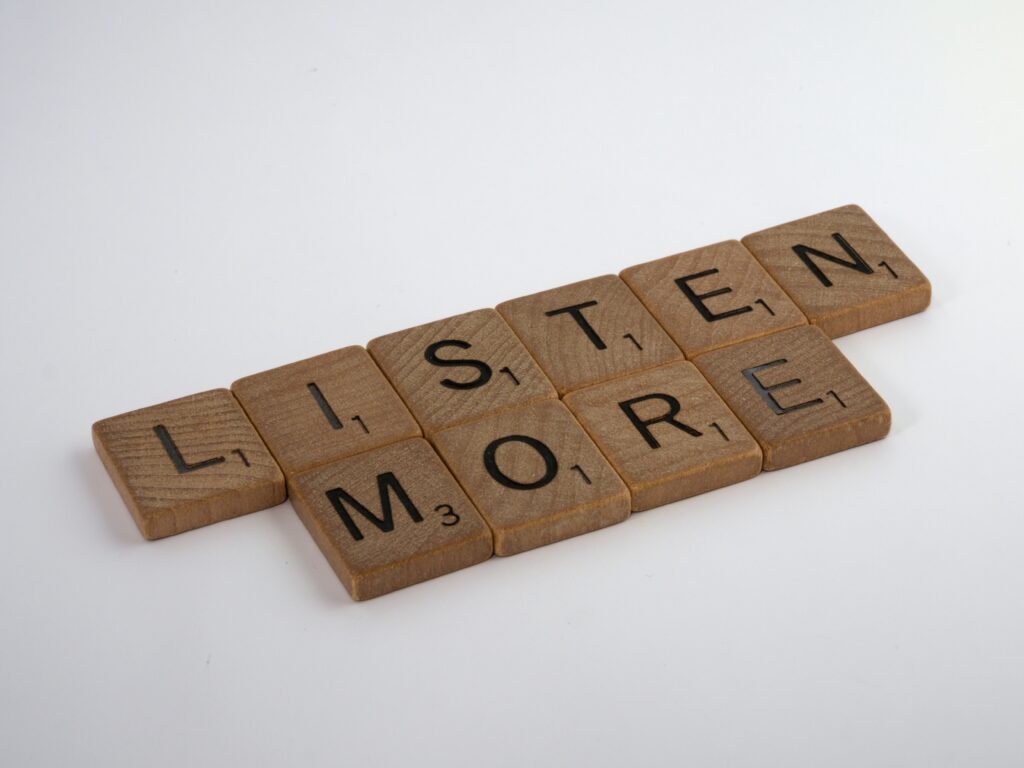 Listen First…with the Intent of Understanding