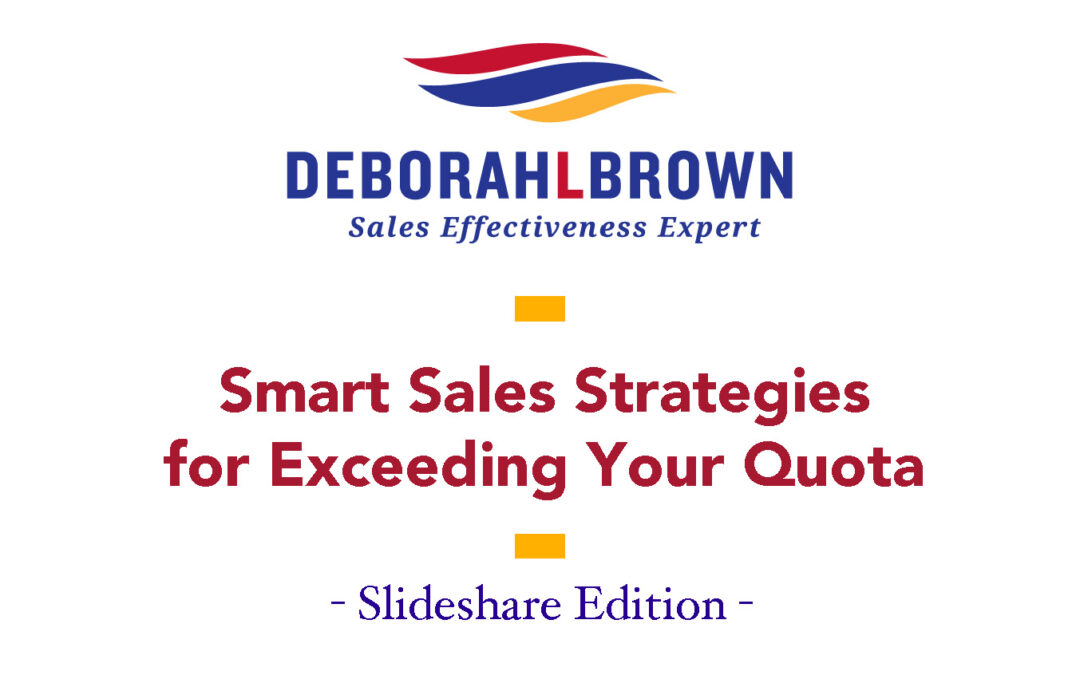 Smart Sales Strategies for Exceeding Your Quota